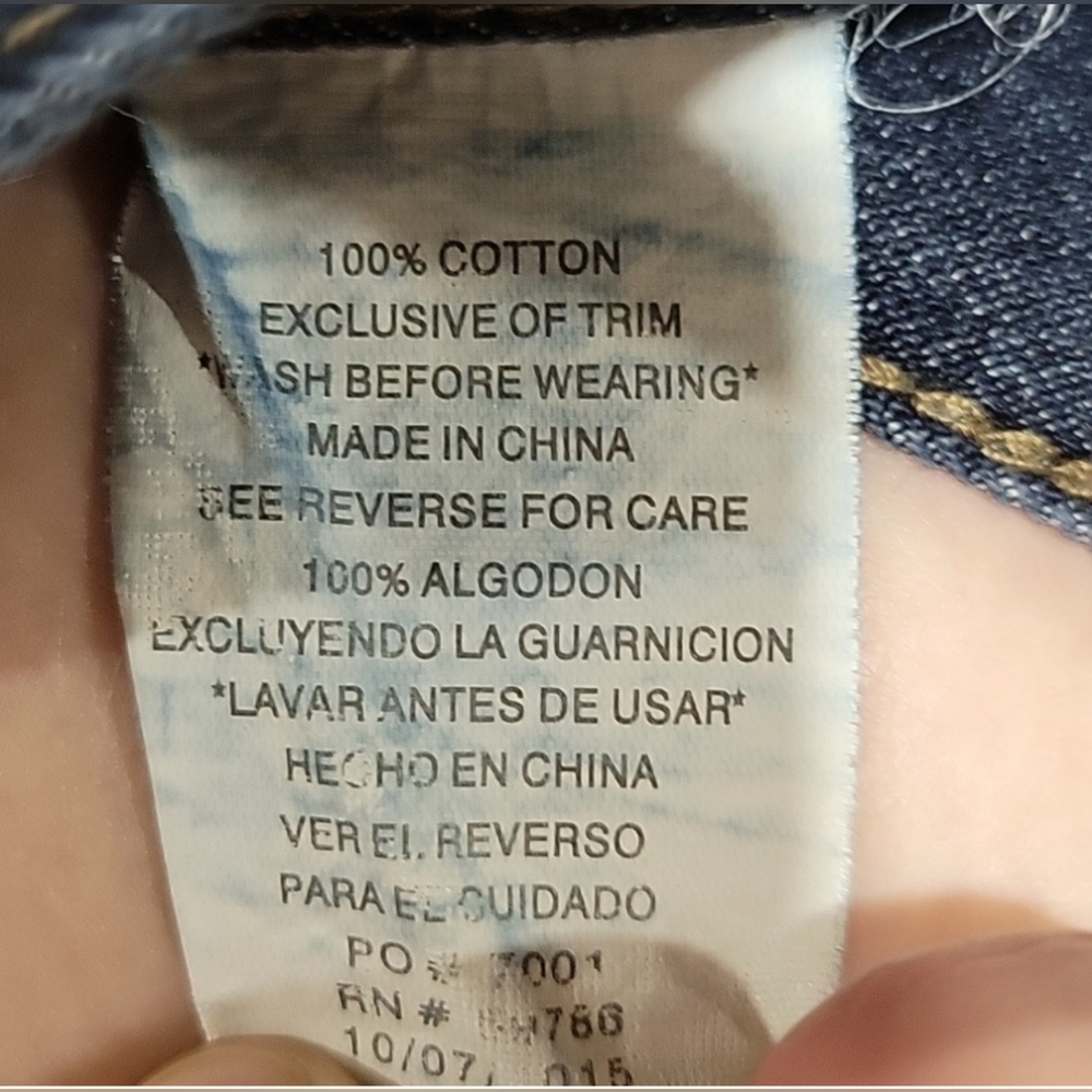 Men's dark blue Beverly Hills Polo Club Jeans. Excellent condition. 38/32 - Picture 4 of 7